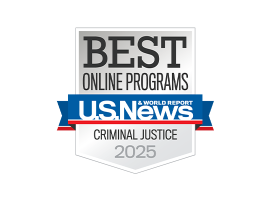 U.S. News & World Report Best Online Programs - Criminal Justice 2025