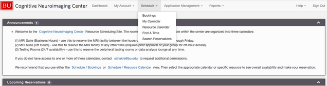 How to choose Resource Calendar view.