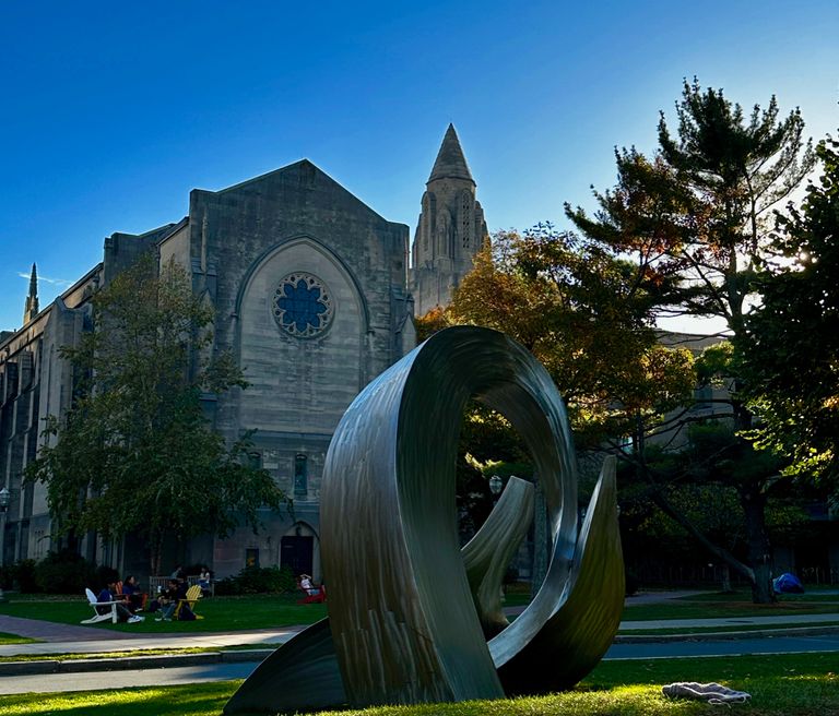 Marsh Chapel from BU Beach