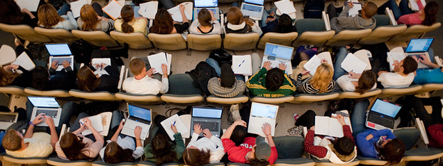 Students in classroom