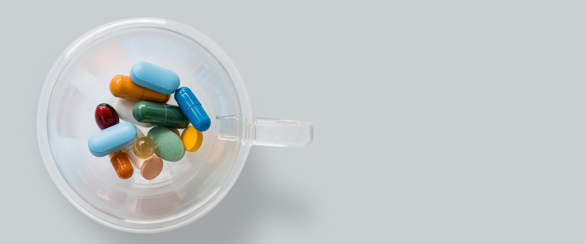 Cup of pills