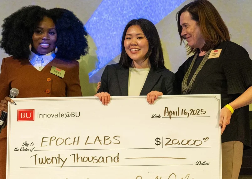 Epoch Labs, Co-Founded by Betty Zhao’25, Wins New Venture Competition