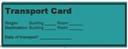 Transport Card (teal)