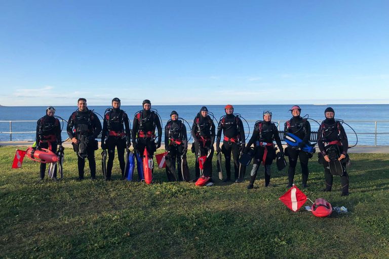 Group of divers