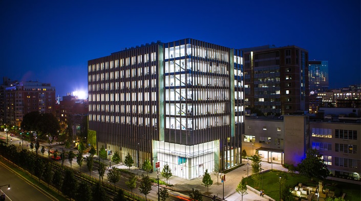 BU campus Rajen Kilachand Center building