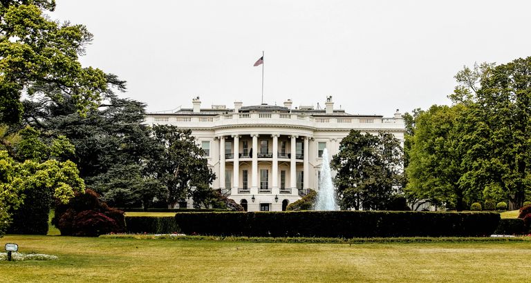 Southern facade of the White House