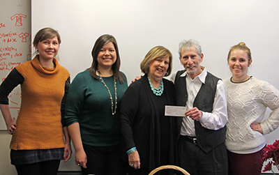 Olga Novikov, Alejandra Ramirez-Cardenas, Eleanor Anbinder, David Sherr, and Elizabeth Stanford.