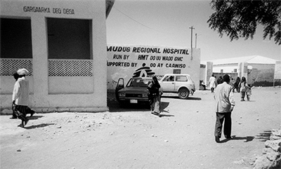 Mudug Regional Hospital in south-central Somalia, Galea’s post during his work for Doctors Without Borders. “It was there that I got this feeling, like I’m standing on the side of the river, pulling people out,” he says. To look for the root causes of disease, he turned to public health. Photo courtesy of Sandro Galea