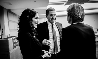 Galea’s leadership style is equal parts strategy and pragmatism. “You have to do both the big ideas and the minutia,” he says. “You have to do both, and you have to do them all the time.” Photo by Jackie Ricciardi