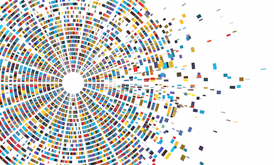 Genomic data infographic