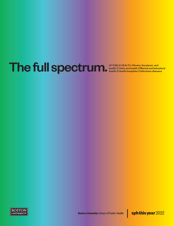 SPH This Year 2022 cover with title: The full spectrum