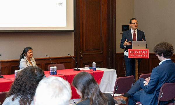 Photo from the climate and health briefing