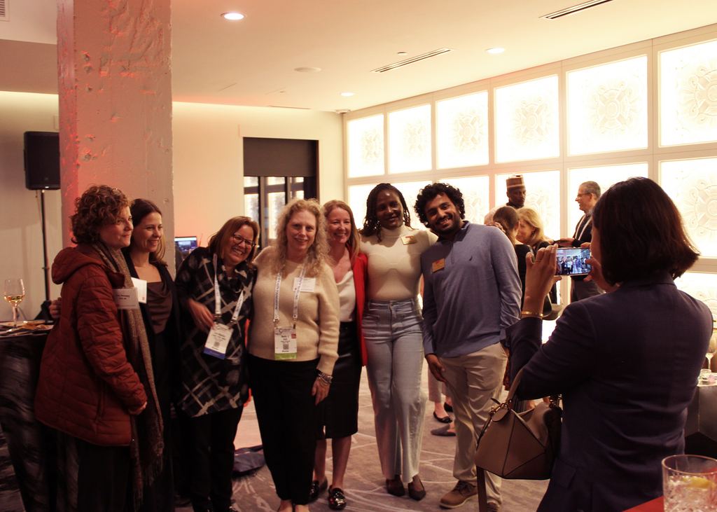 Group photo at the Alumni and Friends reception at APHA