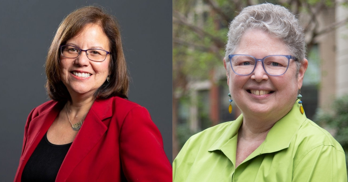 Prof. Luz López, Prof. Donna McLaughlin