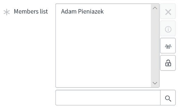 Member list