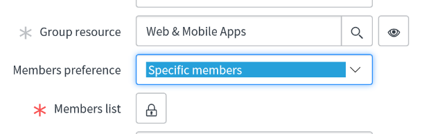 Specific members