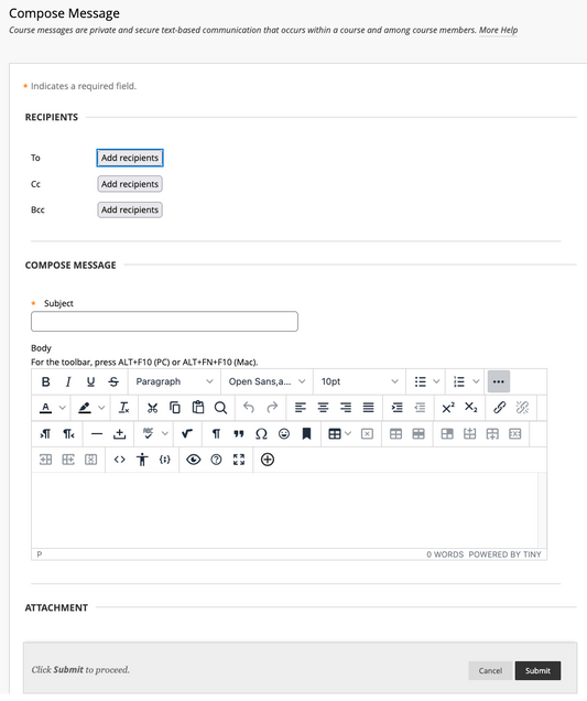 preview of Compose Message