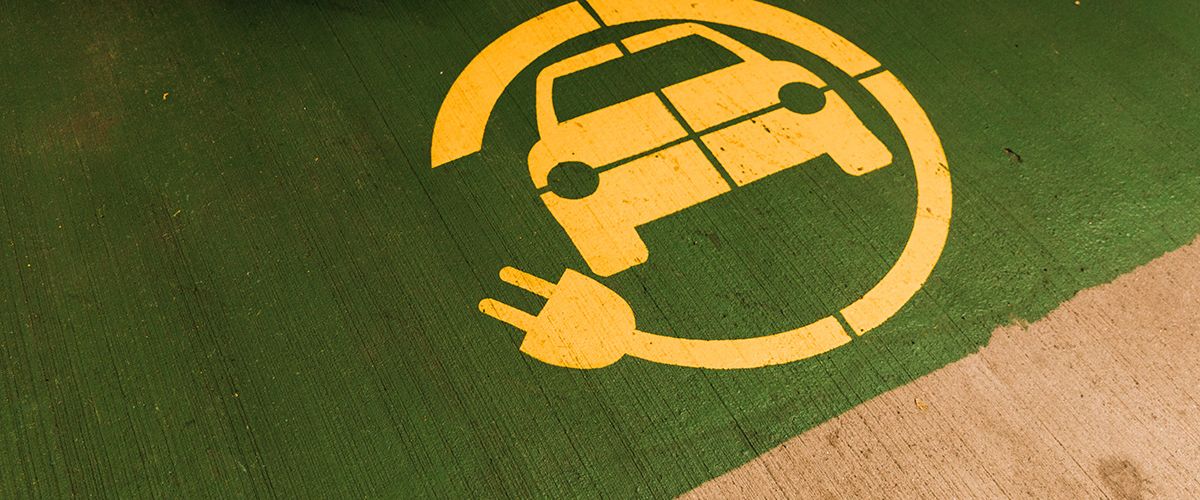 Electric car parking