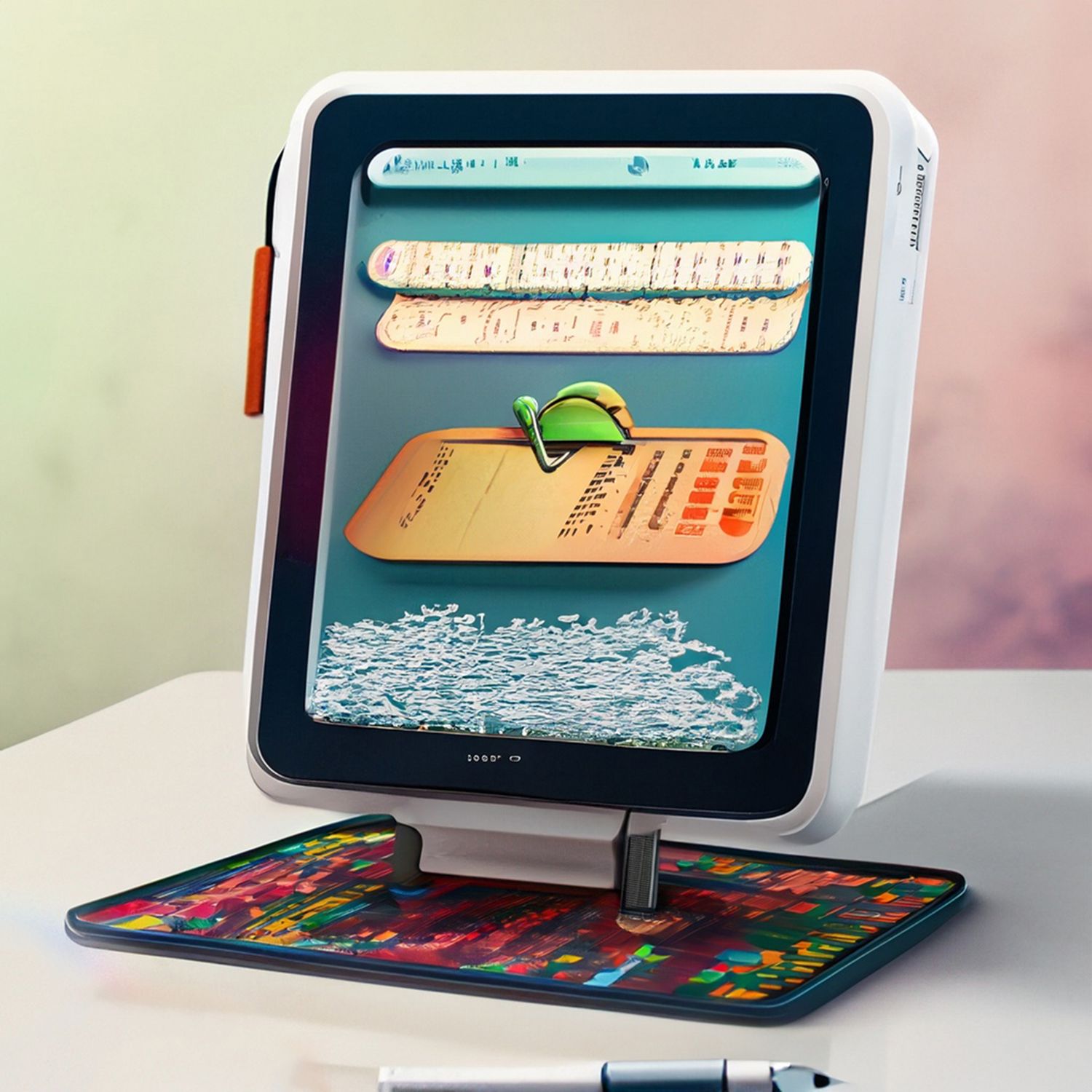 ai drawing to computer
