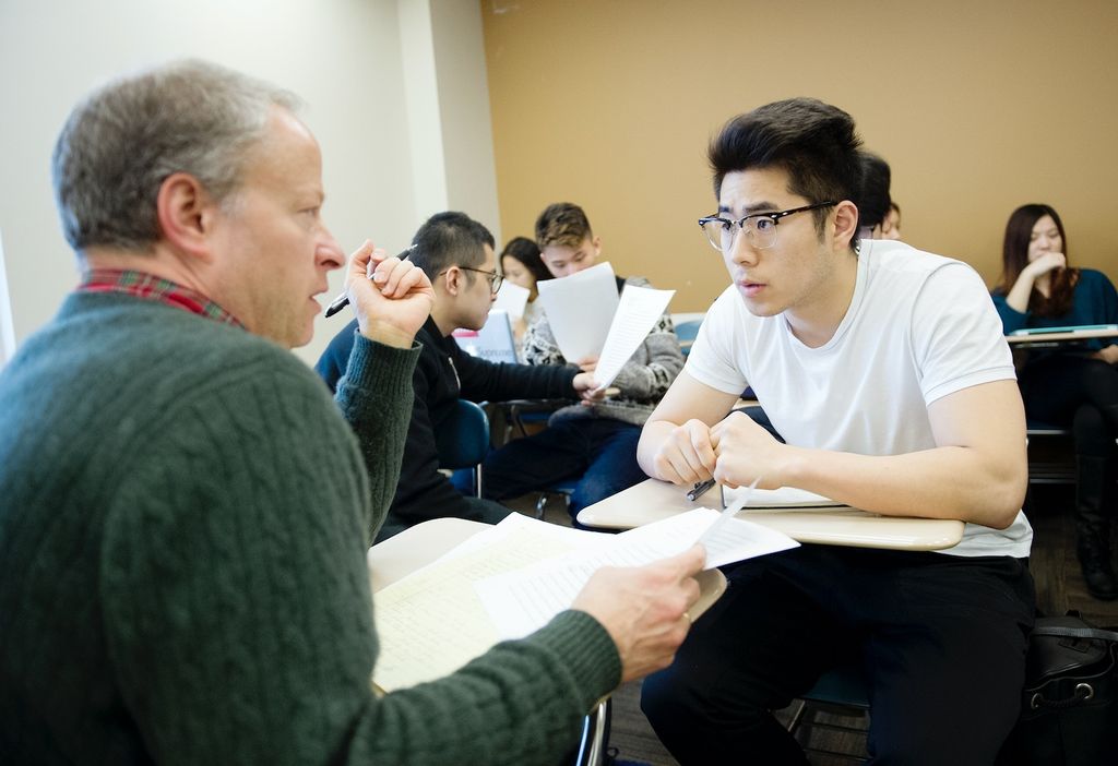 WR teacher and student