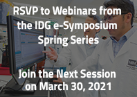 RRSVP to Webinars from the IDG e-Symposium Spring Series Join the Next Session on March 30, 2021