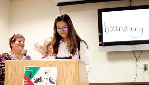 There is no boundary for how great our students can spell.