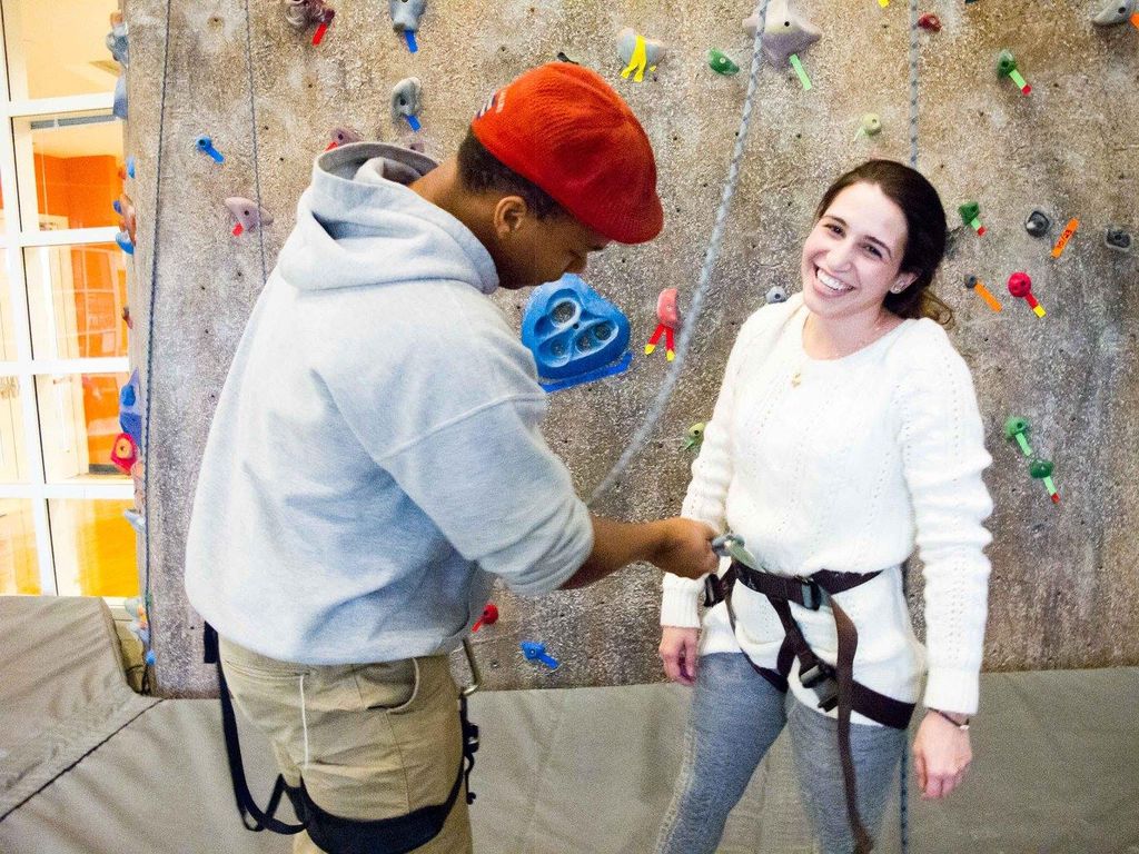 Harnessed and ready to go!