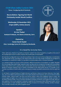 CCCW Lecture 5 poster image