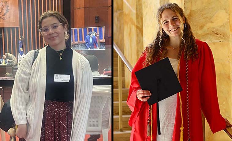 Noelia Veras and Erin Sullenberger in composite photo.