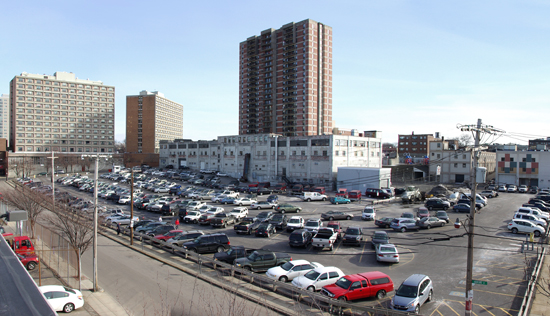 Babcock Street Parking Lot