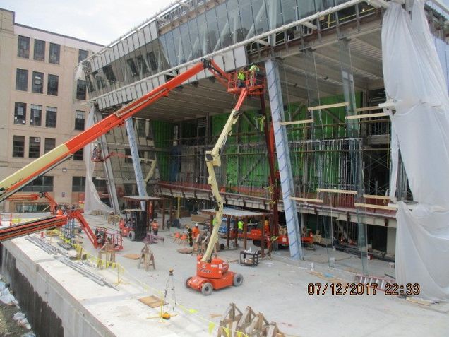 Joan and Edgar Booth Theatre & Boston University Production Center - Construction Activity 