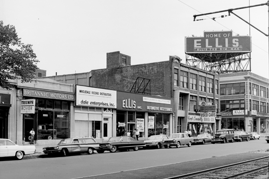 Ellis The Rim Man, Automobile Row, Commonwealth Ave, Boston