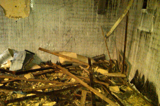 1471 Beacon Street fire wreckage four alarm fire 1471 Beacon St, Brookline, MA