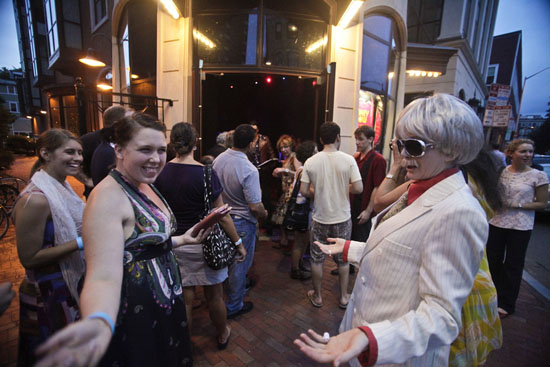 The Donkey Show, interactive cast The Donkey Show cast, A Midsummer Night's Dream, Oberon Cambridge, Boston nightlife, Boston clubs, Boston theatre theater