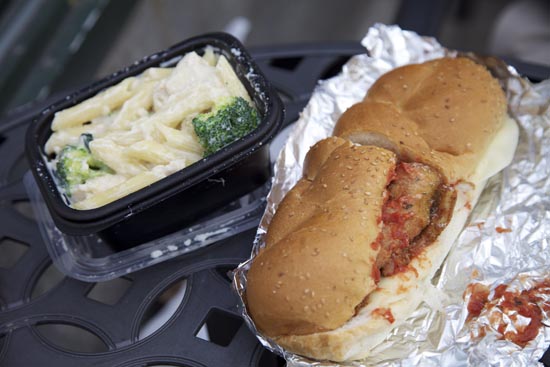 Vita Italian Eatery, chicken and broccoli ziti, chicken parmesan sandwich Boston University BU, places to eat, Italian food pasta sandwiches, Vita Italian Eatery and Caterer