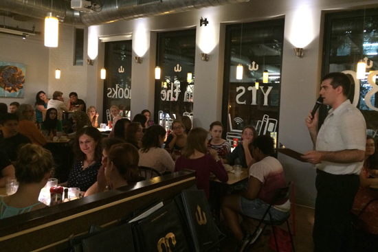 things to do near Boston University BU, Friday Night Trivia, Trident Booksellers and Café
