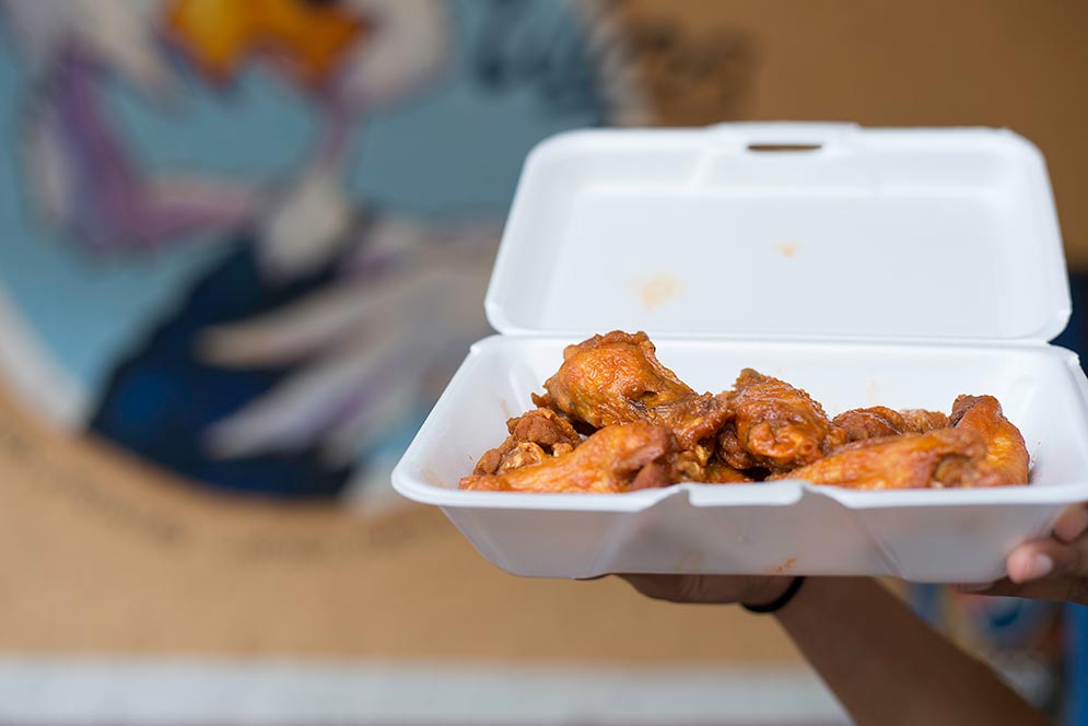 Buffalo Wings at Wing-It, Allston, MA