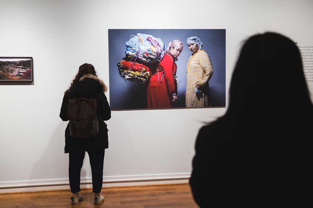 An art gallery