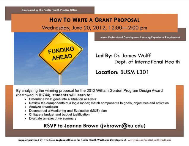 6-20-12 How to write a grant proposal