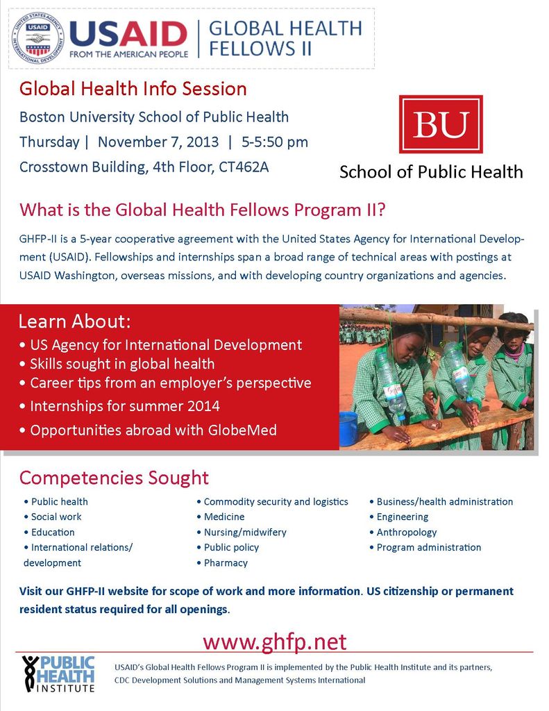 BU GHFP-II Flyer