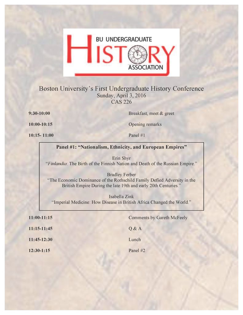 Undergraduate History Conference Schedule[19]_Page_1