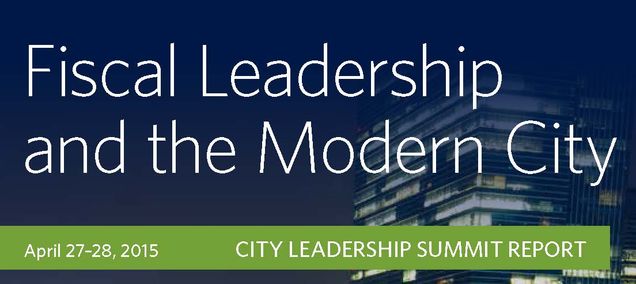 Fiscal Leadership Summit Report cover