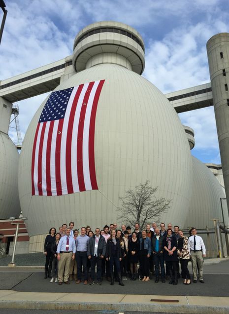 Arup Class of 2018 visiting Boston’s Waste Treatment Facility at Deer Island
