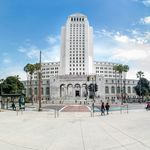 Front entrance of Los Angeles City Hall
