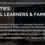 Multilingual Leaners & Families