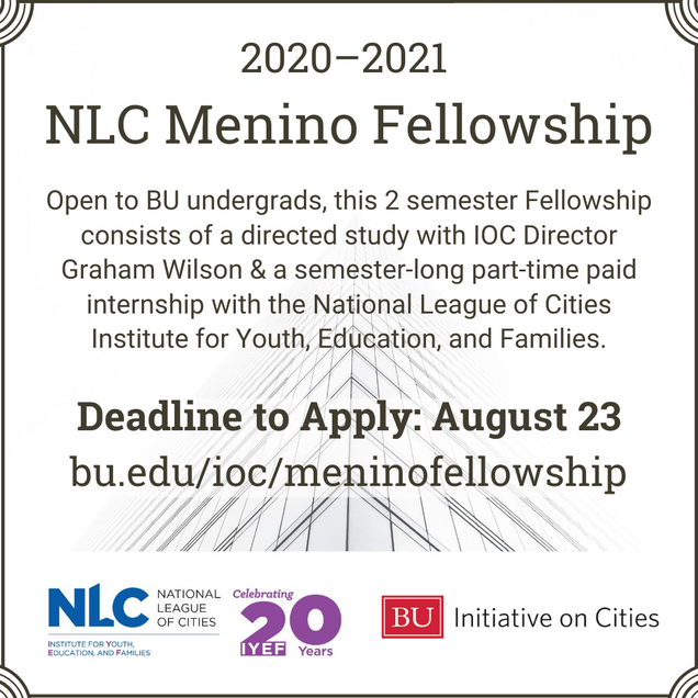 NLC Menino Fellowship Flyer