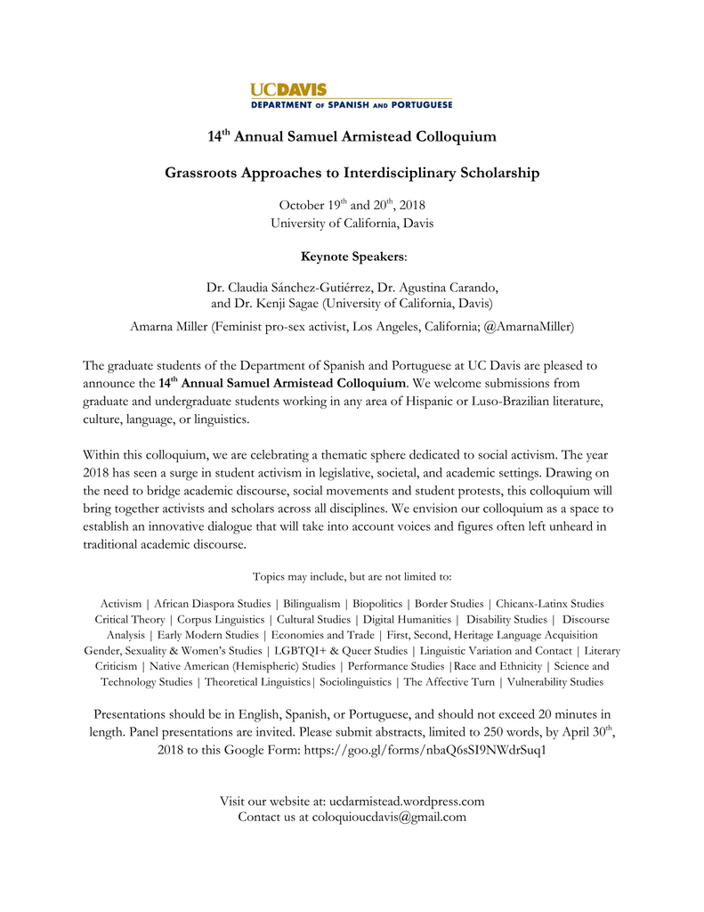 CFP Coloquio 2018-1