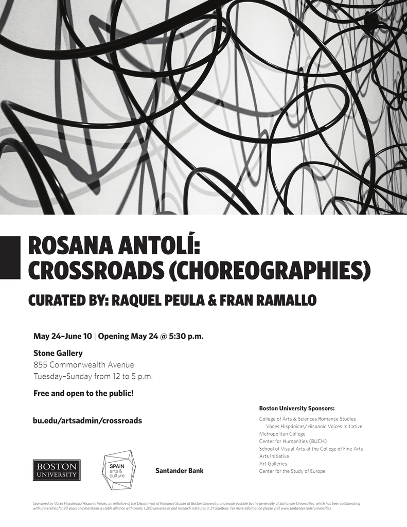 CROSSROADS (CHOREOGRAPHIES) exhibition poster-1