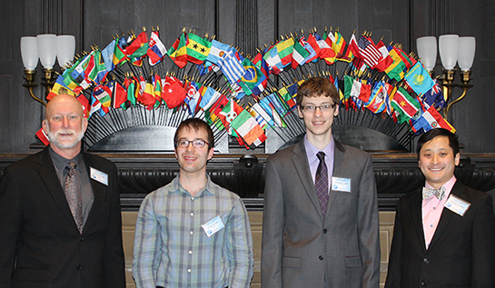 Graduate students Pardee School of Global Studies Bob Robert Loftis