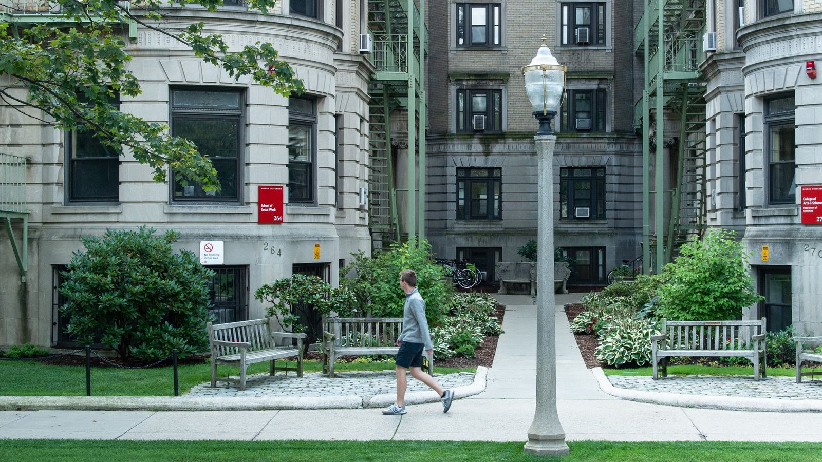 Photo of Boston University School of Social Work building at the BU Charles River Campus